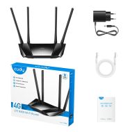 Router Cudy LT400_EU Čierna RJ45 Wi-Fi 4