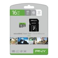 Pamäťová karta Micro SD s adaptérom PNY P-SDU16GU185GW-GE Elite C10 16 GB