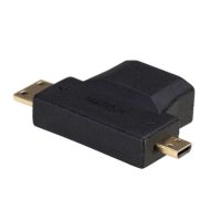 Adaptér HDMI na Micro HDMI Akyga AK-AD-23 Mini HDMI Čierna