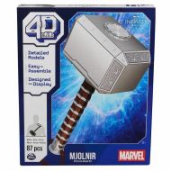 Stavebná hra Marvel Mjolnir 87 Kusy 48 x 14 x 54,5 cm Gaštanová Viacfarebná