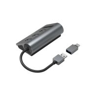 Hama OTG hub/čítačka kariet 5-port 3x USB-A SD MicroSD Vr. USB-C adaptér