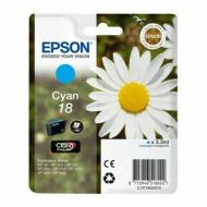 Originálne atramentové náplne Epson C13T18024012 Modrá Azúrová