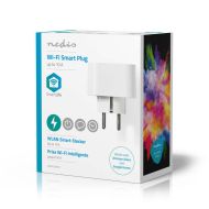 Nedis WIFIP130FWT Wi-Fi Smart Plug Schuko Typ F 10 A