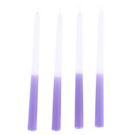 Dip Dye Candle Wax Lilac 30,5x2,2 cm 4 kusy