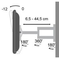 Držiak na televíziu Techly ICA-LCD 2903 19" 37" 25 kg