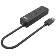 USB Hub 4 Porty Unitek Y-3089 Čierna