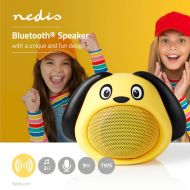 Bluetooth reproduktor Nedis SPBT4110YW Animaticks 3 hodiny prehrávania Handsfree Volanie Dusty Dog