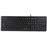 Klávesnica A4 Tech KR-92 Čierna Monochromatická Anglicky QWERTY