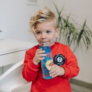 Fľaša na pitie Paw Patrol 500 ml Modrá/priehľadná