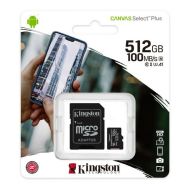 Pamäťová karta Micro SD s adaptérom Kingston SDCS2 100 MB/s