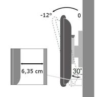 Držiak na televíziu Techly ICA-LCD 2900B 19" 37" 25 kg