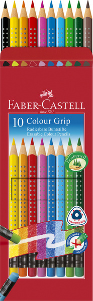 Faber Castell FC-116613 stierateľné puzdro na farebné ceruzky Faber-Castell GRIP 2001, 10 kusov