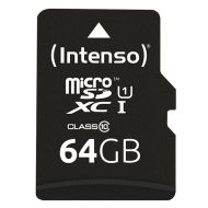 Pamäťová karta Micro SD s adaptérom INTENSO 34234 UHS-I XC Premium Čierna