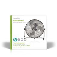 Nedis FNFL10CCR30 Podlahový ventilátor Priemer 30 cm 3 rýchlosti Chrome