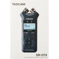 Rekordér Tascam DR-07X Modrá Čierna