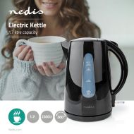 Nedis KAWK130EBK Rýchlovarná kanvica 1,7L 2200W Čierna