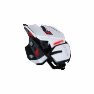 Myš Mad Catz MR04DCINWH000-0 Biela Viacfarebná Monochromatická 12000 dpi