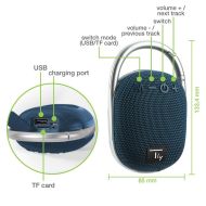 Prenosný reproduktor s Bluetooth Techly ICASBL321BL Modrá