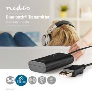 Bezdrôtový zvukový vysielač Nedis BTTR050BK Bluetooth® maximálne 1 slúchadlá čierne