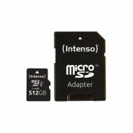 Pamäťová karta Micro SD s adaptérom INTENSO 3423493 512 GB 45 MB/s