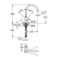 Zmiešavacia batéria Grohe 32917AL0