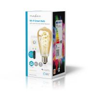 Nedis WIFILRT10ST64 Smartlife LED žiarovka Wi-Fi E27 360 Lm 4,9 W teplá až studená biela 1800 – 6500