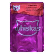 Krmivo pre mačky Whiskas Classic Meals Kurča Teľacie mäso Baránok Vtáky 80 x 85 g