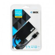 USB rozbočovač Ibox IUH3F56 Čierna