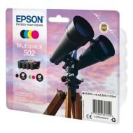 Kompatibilné Atramentová Kazeta Epson 502 Multipack 14,5 ml Žltá Čierna Azúrová Purpurová áno