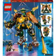 Stavebná hra Lego Ninjago 71794 The Ninjas Lloyd and Arin robot team