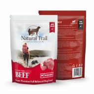 Mokré jedlo NATURAL TRAIL Dog Beef