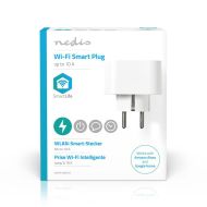 Nedis WIFIP130FWT Wi-Fi Smart Plug Schuko Typ F 10 A