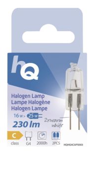 HQ Hqhg4 caps003 Halogénová lampa Capsule G4 16 W 230 Lm 2 800 K