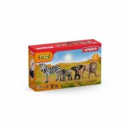 Postavičiek zvierat Schleich 42387 Wild Life: Safari 4 Kusy Plastické