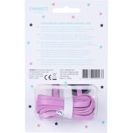 Kangaro K-58191006 Dresz 2v1 Micro-USB nabíjací kábel + Pin Lips Pink