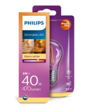 Osvetlenie Philips LED Classic 40w P45 E27 Cl Wgd90 Srt4