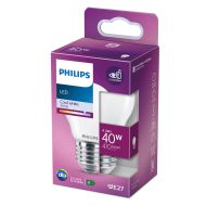 Led baterka Philips Biela F 40 W 4,3 W E27 470 lm 4,5 x 7,8 cm (4000 K)