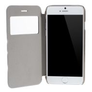 MW Book Case Window View Grey pre Apple iPhone 6