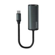 Adaptér USB-C na Ethernet Savio AK-56