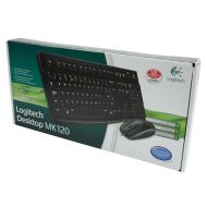 Klávesnica Logitech LGT-MK120-US Čierna Holandsky QWERTY