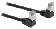 Sieťový kábel Valueline VLCP85127B100 Cat5e SF/UTP Rj45 (8/8) Samec - Rj45 (8/8) Samec 10,0 M čierny