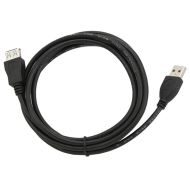 Predlžovací Kábel USB GEMBIRD 1.8m USB 2.0 A M/FM (1,8 m) Čierna 1,8 m