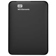 Externý Pevný Disk Western Digital WDBUZG0010BBK-WESN Čierna 1 TB 2.5" 5000 Mb/s