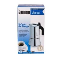 Moka Kanvica Bialetti New Venus Striebristý Drevo Nerezová oceľ 240 ml 6 Šálky