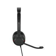 Slúchadlá s mikrofónom Jabra Evolve2 30 SE Čierna