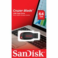 Flash disk SanDisk Cruzer Blade Čierna 64 GB