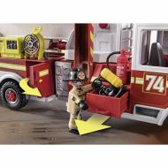 Hracia sada dopravných prostriedkov Playmobil Fire Truck with Ladder 70935 113 Kusy