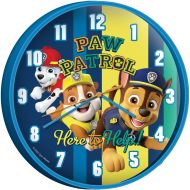 Nástenné hodiny Paw Patrol 25 cm Modré