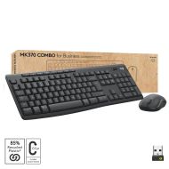 Klávesnica a myš Logitech 920-012077 Grafitová Monochromatická Anglicky EEUU QWERTY