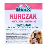 Krmivo Petitto Kurča Ryby Treska 500 g